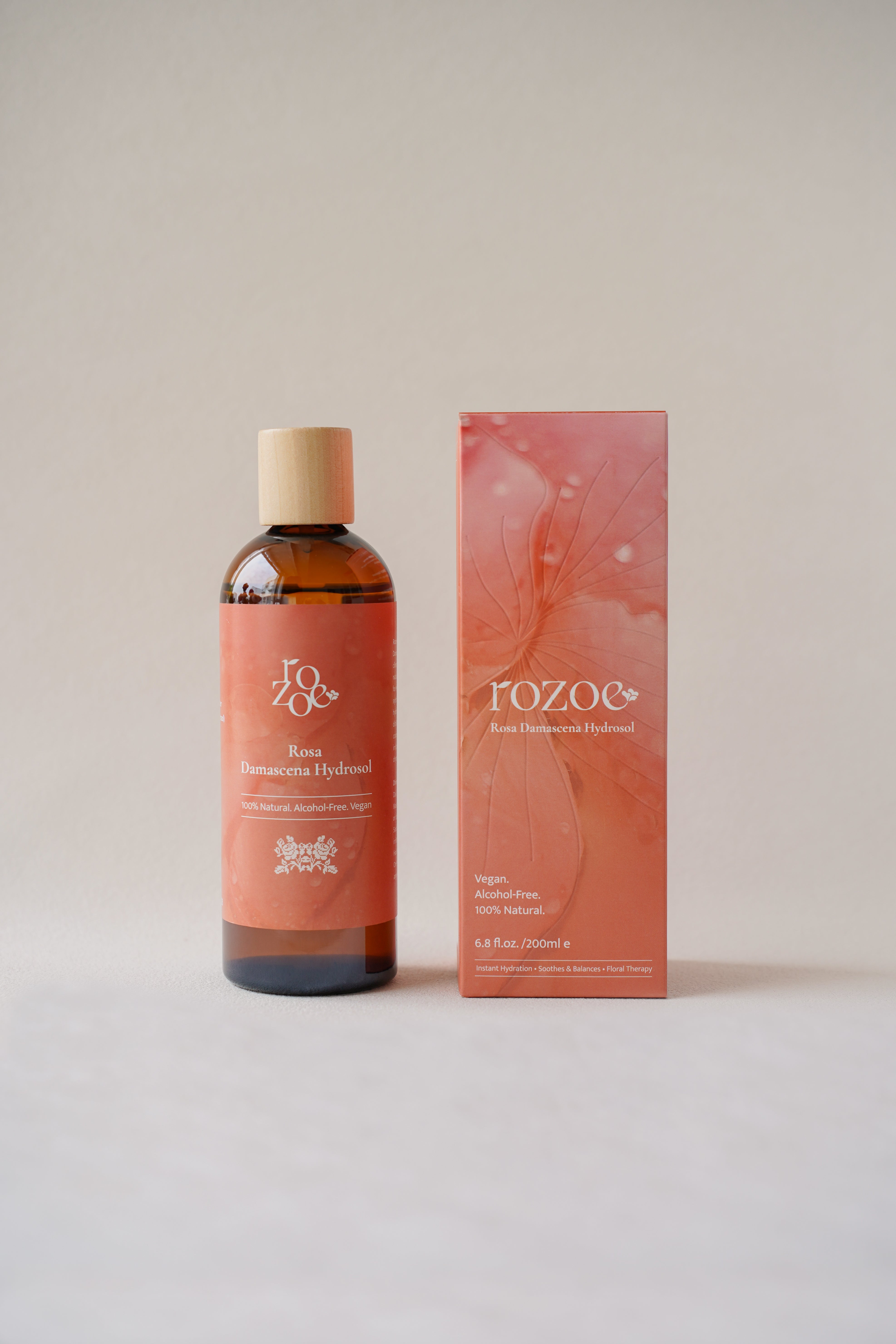 Rosa Damascena Hydrosol (Damask Rose) 200ml