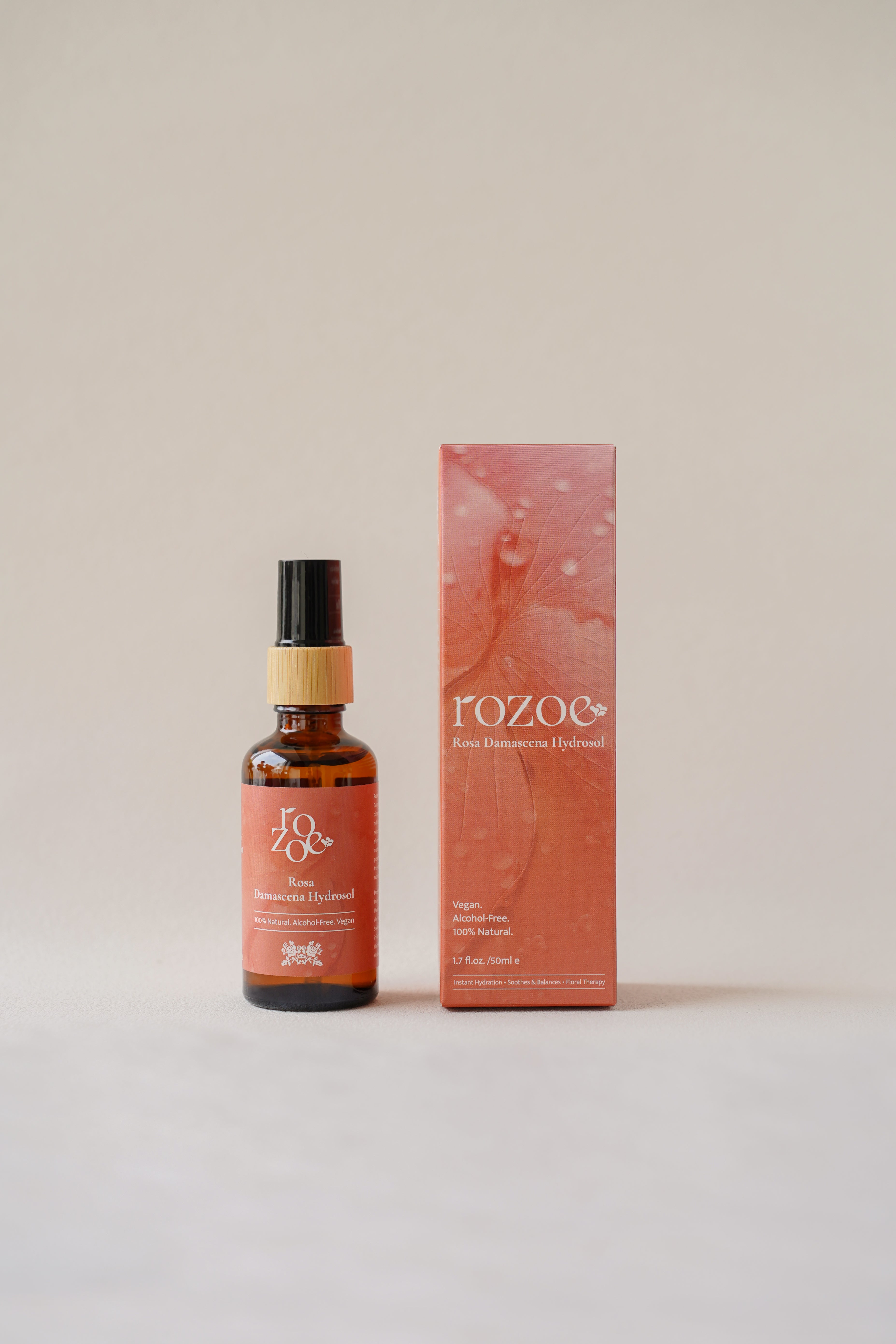 Rosa Damascena Hydrosol (Damask Rose) 50ml