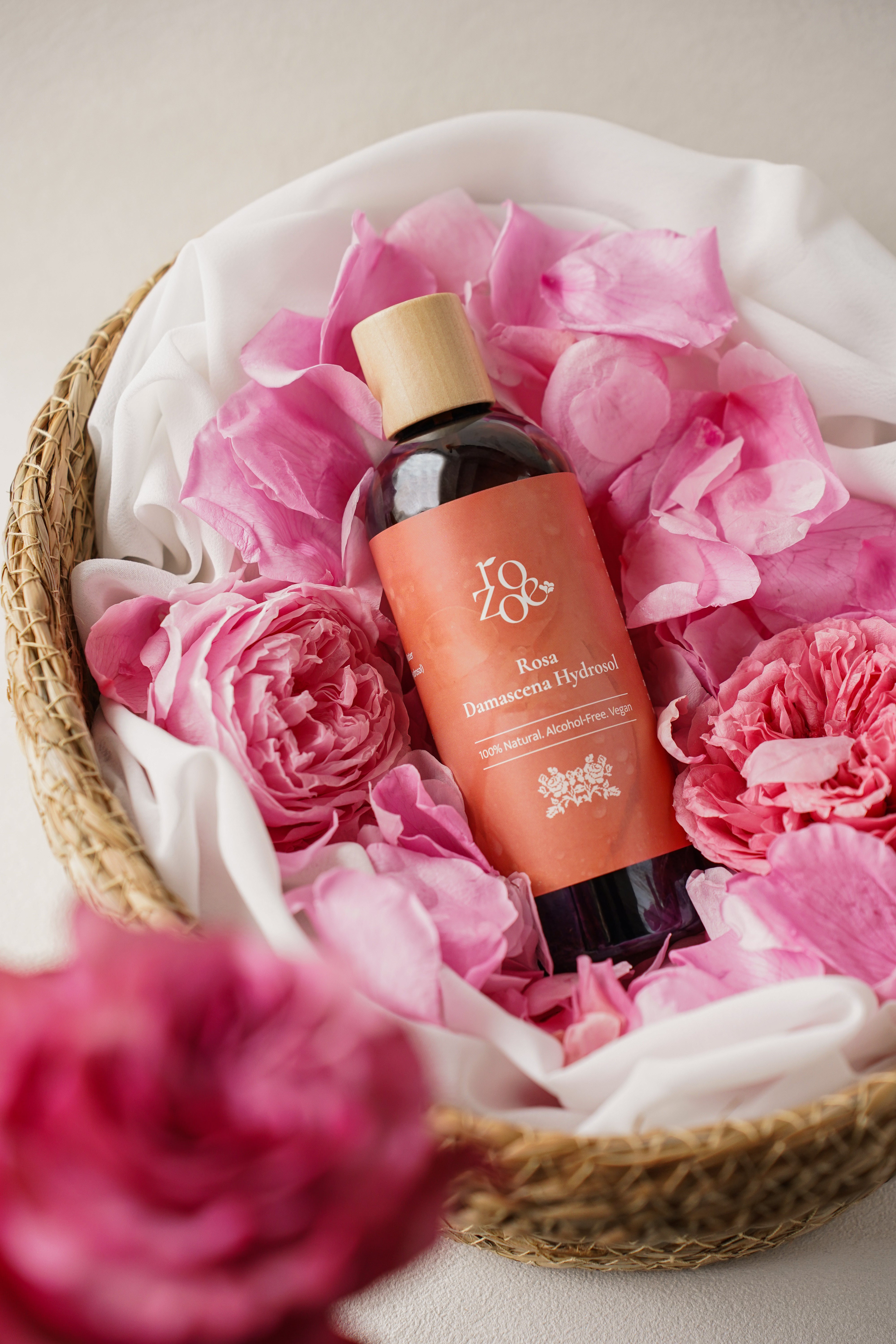 Rosa Damascena Hydrosol (Damask Rose) 200ml